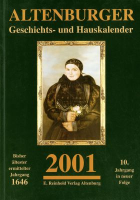 Altenburger Geschichts- und Hauskalender 2001