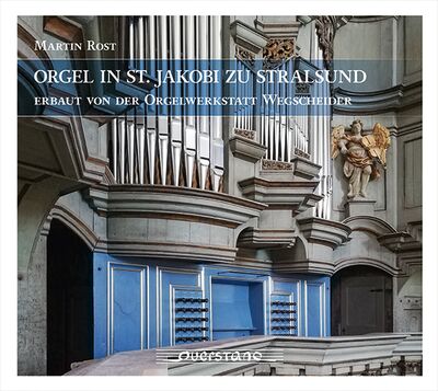 Martin Rost an der Orgel in St. Jakobi zu Stralsund