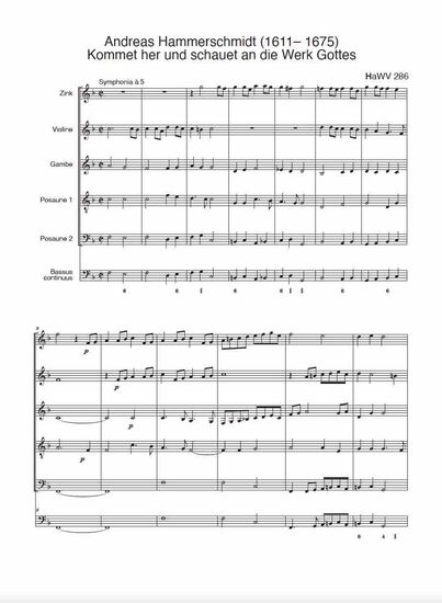 Kommet her und schauet an die Werk Gottes