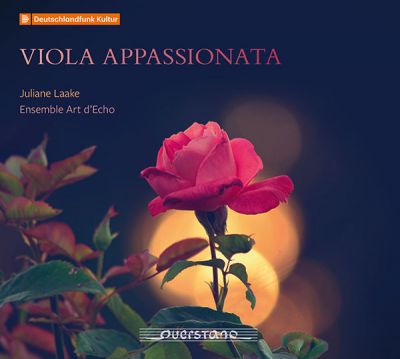 Juliane Laake: Viola Appassionata. Italienische Virtuosenmusik des 16./17. Jahrhunderts für Viola da gamba und Harfe