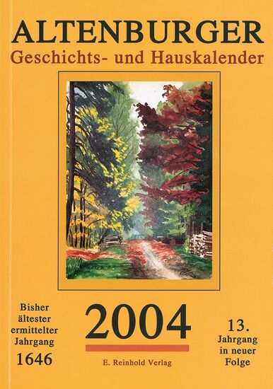 Altenburger Geschichts- und Hauskalender 2004