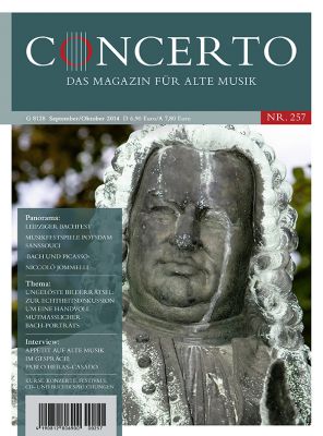 Concerto – Das Magazin für alte Musik, Ausgabe 257 (September/Oktober 2014)