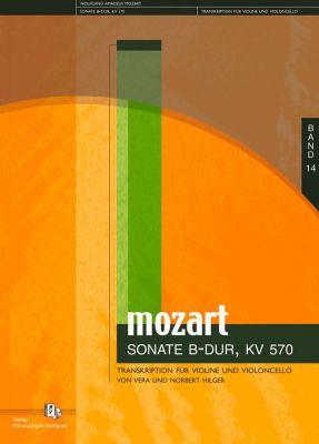 Mozart/Hilger: Sonate B-Dur KV 570