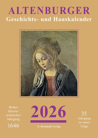 Altenburger Geschichts- und Hauskalender 2026