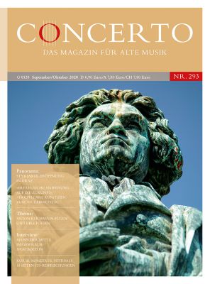 Concerto – Das Magazin für Alte Musik, Nr. 293 (September/Oktober 2020)