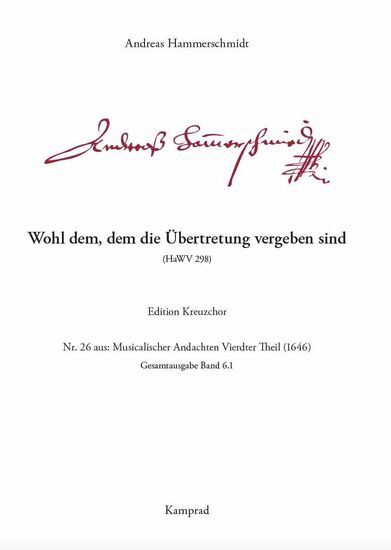 Wohl dem, dem die Übertretung vergeben sind 