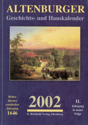 Altenburger Geschichts- und Hauskalender 2002