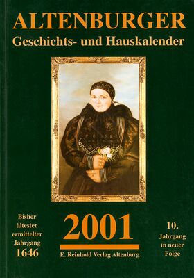 Altenburger Geschichts- und Hauskalender 2001