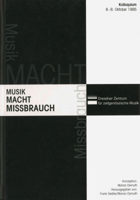 Frank Geißler, Marion Demuth (Hrsg.): Musik – Macht – Missbrauch