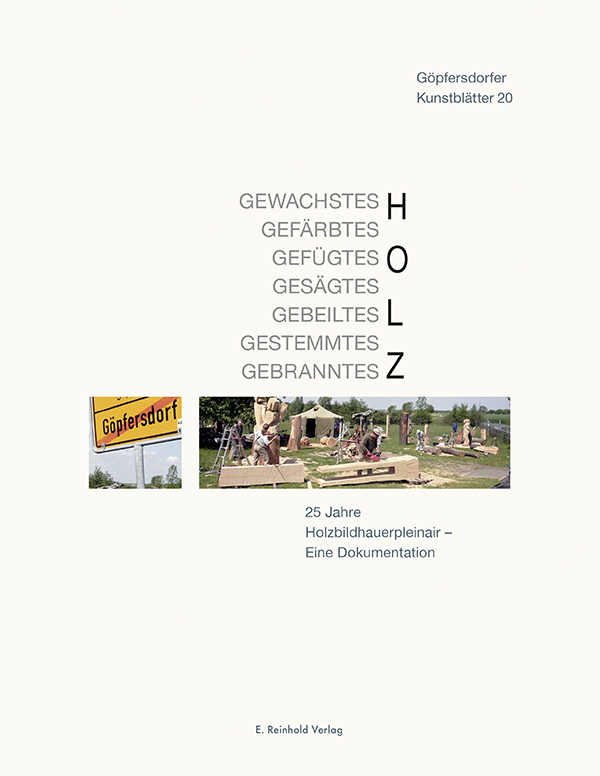 Cover der Göpfersdorfer Kunstblätter 20