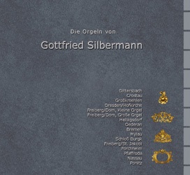 Die Orgeln von Gottfried Silbermann Schuber II